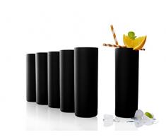 Stölzle Lausitz Campari Becher, Longdrink-Glas, Serie New York Bar, 320 ml, 6er Set, universell einsetzbar für Wasser, Säfte und Cocktails, spülmaschinenfest