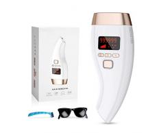 Pulslicht-Epilierer, schmerzloses Eis 999.999 IPL-Blitzpuls Permanenter Haarentfernungs-Pulslicht-Epilierer für die Rückseite des Bikinis unter der Achselhöhle