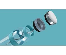 boddels Glaskaraffe SUND 1.100 ml (Türkisblau) - Deine Wasserkaraffe für Zuhause