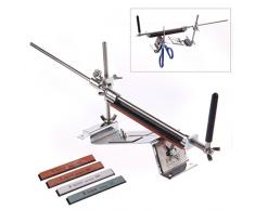 AllRight Küche Messerschleifer Messerschärfer Fixed-Winkel mit 4 Schleifstein System