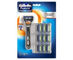 Gillette Fusion5 ProGlide Rasierer Für Männer mit 10 Rasierklingen