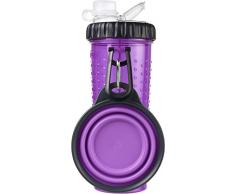 Popware 39444/461 Snack Duo mit Travelcup - Violett