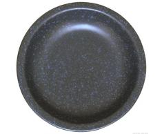 Original Bunzlauer Keramik tiefer Teller - Pastateller - Suppenteller - Nudelteller - Ø22,5 cm - 0,5L - grün