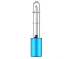Berocia Lufterfrischer Ozon Luftreiniger UV-C UV Sterilisator Lampe Geruchsneutralisierer für Auto kühlschrank Katze Schuhe Haustiere Bereich Toilette Blau Geruchskiller OHNE CHEMIE