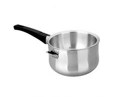 SIDCO Milchtopf Kochtopf Simmertopf Wasserbadtopf Induktion Milchkochtopf Edelstahl