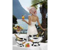 EDZARD - Schale - Sektkühler - Cadiz - doppelwandig - Edelstahl - poliert Ø 32 cm 8 Liter