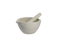 Hdn Ceramics MORK-150-001 Mörser aus Porzellan mit Stößel Premium Line, 150 ml, Fassungsvermögen 105 mm, Durchmesser 70 mm, Höhe