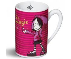 Nici 35982 Tasse Moonville Porzellan Ã¸ 7.5 x HÃ¶he 11 cm, pink