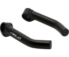 XLC Unisex – Erwachsene Zubehör Bar-Ends gebogen BE-A01, Schwarz, One Size