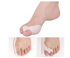 cexin 1 Paar Eigelbtrenner Zeh in der Silica Gel für Trennen und schützen die Zehen