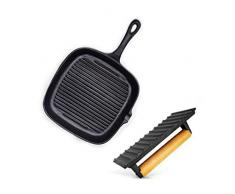 KEHUITONG Pfanne, saute Pfanne, Gusseisen Antihaftpfanne, gestreifte Steakpfanne, Haushalt, keine Dämpfe, hohe Qualität - spülmaschinenfest Ofenfest ， Senden Sie Fleischdruckplatte. Bevorzugtes Zuhaus