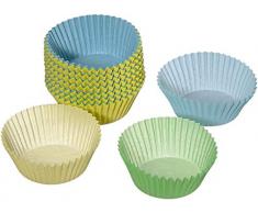 Dr. Oetker Papier-Backförmchen, Bunte Muffinförmchen aus Papier, Förmchen für Cupcakes, Muffins und Pudding - hitzebeständig bis 220°C (Menge: 150 Stück)