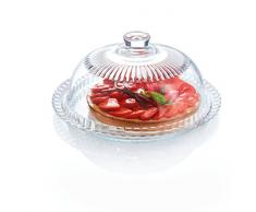 Luminarc Käseglocke / Tortenglocke aus Glas, 27 cm