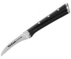 Tefal Ingenio Ice Force K23212 Schälmesser rund 7 cm, Edelstahl/schwarz