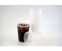 S&S-Shop 7 Plastik Trinkbecher 0,4 l - Mix Paket - Mehrwegtrinkbecher/Partybecher/Becher
