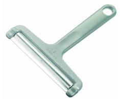Westmark Käseschneider mit Rolle und Schneiddraht, Variable Schnittstärke, Rostfreier Edelstahl/Aluminium, Rollschnitt, Silber, 71002270