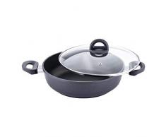 Stylen Cook Servierpfanne Grande, Aluguss, schwarz, 28 cm