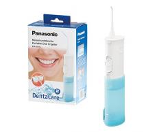 Panasonic EW-DJ10-A503 Munddusche (kabellos, Reisemunddusche, Zahnreiniger, Wassertank, Batteriebetrieb, Munddusche elektrisch, 2 Intensitätsstufen)