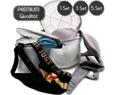 Kitchenheld Premium Bracare Wäschenetz Set für Dessous, BH,Baby & Feinwäsche - Wäsche BH Netz Reissverschluß Extra dopplet Schutz und Verstärkung für die Waschmaschine und Trockner (1 STK)