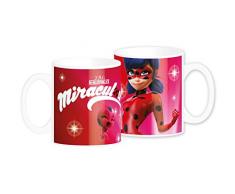 Joy Toy 66004 Figuren & Charactere Ladybug Keramiktasse in Geschenkpackung 320 ml - 12x9x10 cm