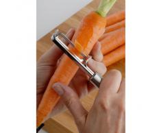 WMF Profi Plus Sparschäler 17 cm, Cromargan Edelstahl teilmattiert, spülmaschinengeeignet