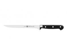 Zwilling 31030-181 Professional S Filiermesser, Rostfreier Spezialstahl, Zwilling Sonderschmelze, genietet, Vollerl, Kunststoff-Schalen, 18 cm, schwarz