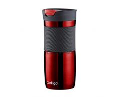 Contigo Thermobecher Byron Snapseal, Edelstahl Isolierbecher, Kaffebecher to go, auslaufsicher, spülmaschinenfester Deckel BPA-frei, 470 ml