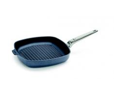 Woll Diamond Lite Pro, Guss-steakpfanne, 28 x 28 cm, viereckig, mit Rillen