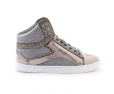 Gebäck Pop Tart Glitzer Kombo & Dance Schuh für Frauen, Damen, Pop Tart Glitter Adult, Gunmetal, Size 9