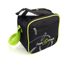 Lunchbox / Brottasche, 3 Kunststoffbehälter, 100 % hermetisch