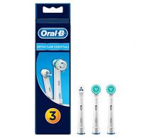 Oral-B Ortho Care Aufsteckbürsten, Ideal bei festsitzenden Zahnspangen, 2 Ortho Care Aufsteckbürsten, 1 Interspace Aufsteckbürste