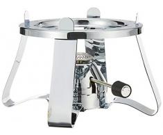 Bodum K11423-16 Gasbrenner mit Rechaud, Edelstahl