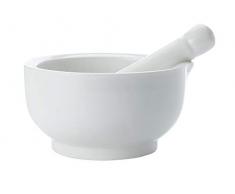 Maxwell & Williams AA1940 Kitchen Mörser mit Stößel, Gewürzmörser, 9 cm, in Geschenkbox, Porzellan