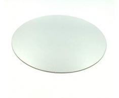 10 Stk. Cake Board Ø 30 cm Cake Drum 3 MM beschichtet Kuchenplatte Tortenplatte Cakeboard Tortenunterlage Ausstecher Fondant SILBER RUND