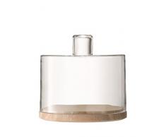 LSA Lotta Käseglocke mit Tablett aus Eschenholz, 25,5 cm