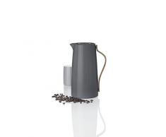Stelton Emma Kaffee 1,2 l. -grau Isolierkanne, Kunststoff, 15.5 x 13 x 26 cm