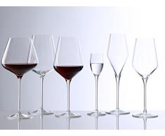 Stölzle Lausitz Edelbrandgläser/Schnapsgläser, 65ml, 6er Set, spülmaschinenfest: Extravagantes Obstler-Glas mit langem Stiel und edlen Konturen