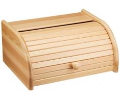 TNNature Brotkasten Buche lackiert | Holz aus nachhaltiger europäischer Forstwirtschaft (Rolldeckel Buche)