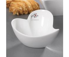 Dekoschale Heart Herzschale Schale Porzellan 12x6cm