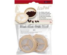 Ecopad - Das nachfüllbare Kaffeepad, 2er Set für Senseo Maschinen