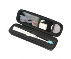 Khanka Hart Tasche Case für Fairywill FW507 / FW508 /FW959 Elektrische Zahnbürste Putzen und aufsteckbürsten Schutzhülle Etui.(nur tasche)