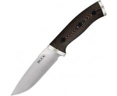 Buck Outdoormesser Selkirk mit Micarta-Griffschalen Jagd, Mehrfarbig, 24.3 cm