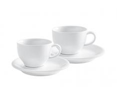 Cappuccino International Set 4-teilig Café Sommelier 2.0 in weiß, 230 ml