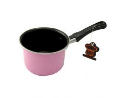 DISCOVERY Blumentopf aus Milch Warm Antihaftbeschichtung Milch Topf Mini Sauce Stieltopf, Rose, Einheitsgröße