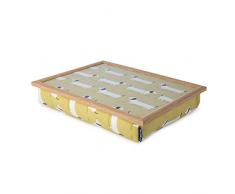 Blue Badge Co Knietablett/Knietablett, gepolstert, mit abwischbarer Oberfläche und Holzrahmen