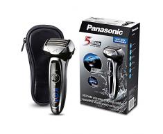 Panasonic Nass/Trocken-Rasierer ES-LV65 passt sich flexibel der Gesichtsstruktur an, Elektro-Rasierer für Herren, Shaver, für gründliche Bart-Pflege