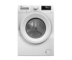 Beko WDW 85140 Waschtrockner/1088 kWh/8 kg Waschen/5 kg Trocknen/Aquawave-Schontrommel/Mengenautomatik/Watersafe