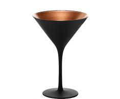 Stölzle Cocktail-und Martiniglas Olympic Serie 6 Gläser in schwarz - 1409425