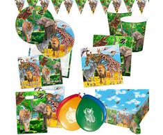 Folat NEU Becher Safari Party, ca. 250 ml, 8 Stück