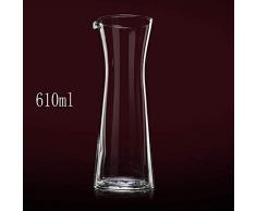 ZHTY Rotwein-Dekanter, bleifreie Glas-Dekanter für Whisky-Likör, Scotch Bourbon, Western Restaurant, Bar, Weingut, Hochzeit, 290 ml & 610 ml-B